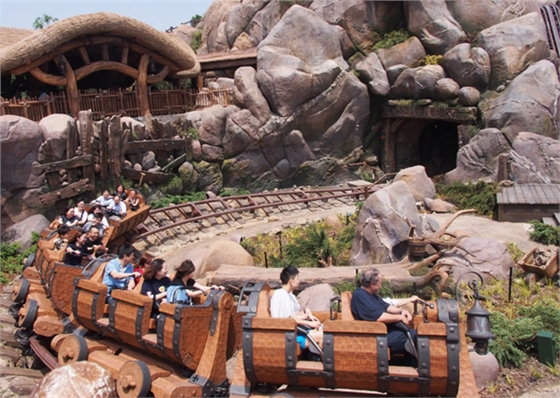 七个小矮人矿山车 七个小矮人矿山车