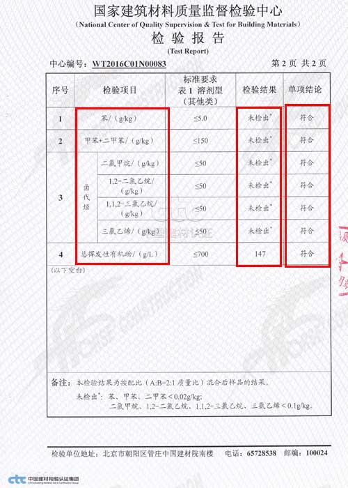 悍马结构胶无毒报告