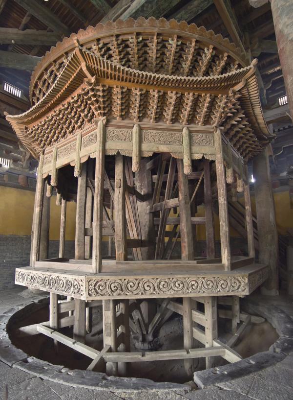 建于皇祐年间的河北正定隆兴寺转轮藏殿