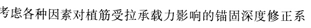 九、锚固深度修正